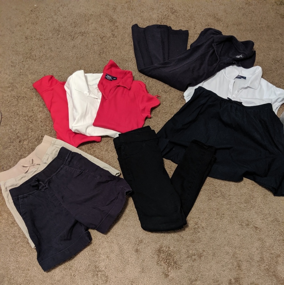 Girl 12/14 uniform Lot